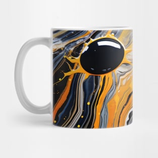 Abstract Fluid Marble Art Mug